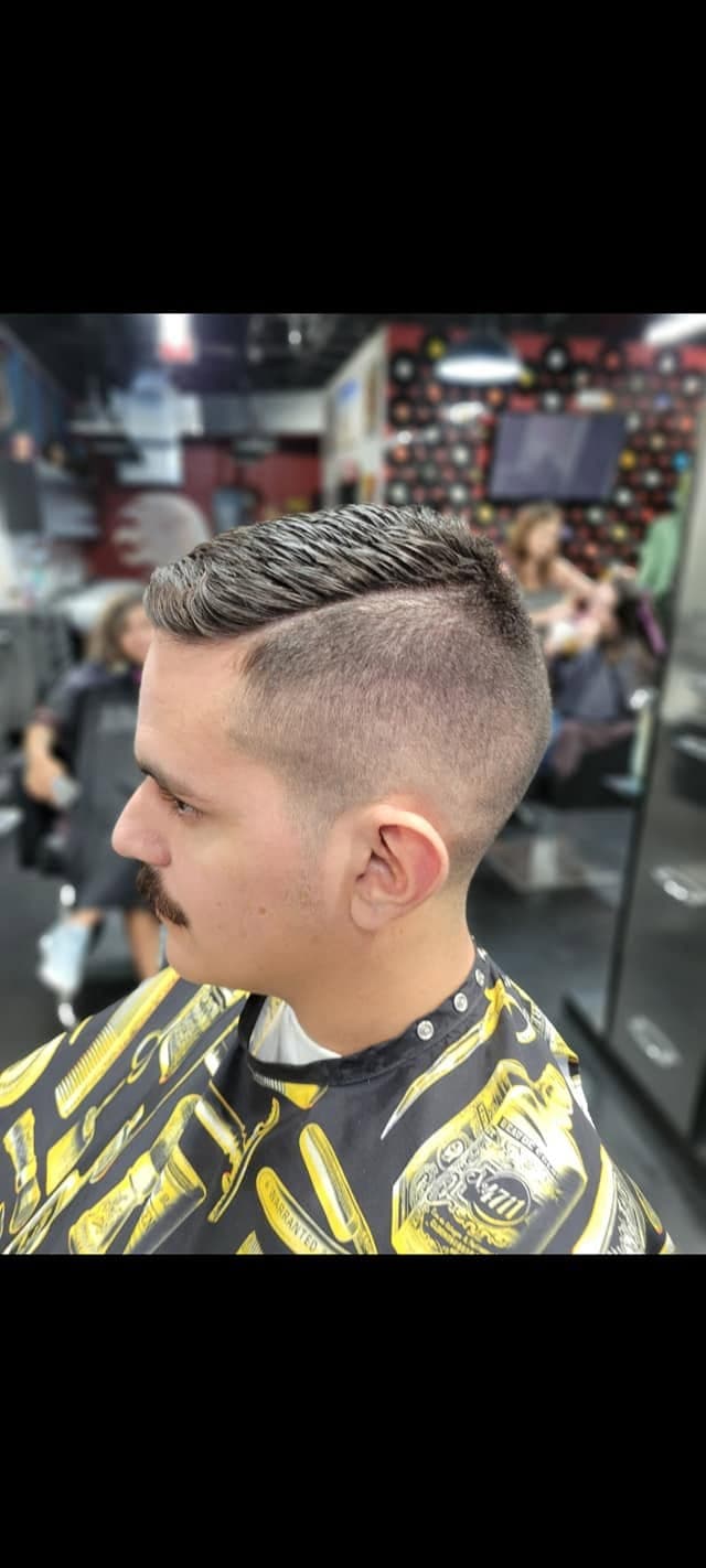 Precision barber fade by Heather Wahl